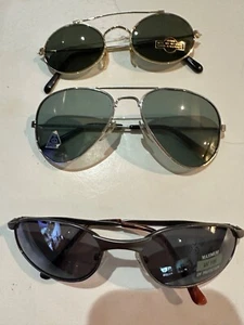 3 VINTAGE SONNENBRILLEN. - Neu. - Bild 1 von 1