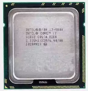 Procesador Intel Core i7-980X SLBUZ CPU Extreme Edition 6 núcleos 12M 3,33 GHz LGA1366 - Imagen 1 de 1