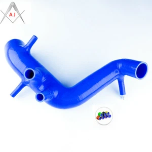 Blue Silicone Induction Intake Hose For Audi TT VW Golf Beetle Leon A3 1.8T - Picture 1 of 7