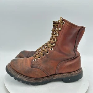 Red Wing Irish Setter Sport Boots 6.5D USA Made Leather Work Boots - Picture 1 of 12