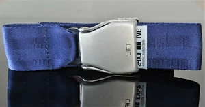 Flugzeuggürtel by FlapsFive  - light weight - Blue - Original Aviation ! - Bild 1 von 2