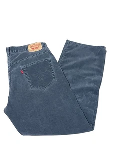 Levis Pants Mens 36x30 Gray Corduroy 559 Relaxed Straight Vintage Y2K - Picture 1 of 6