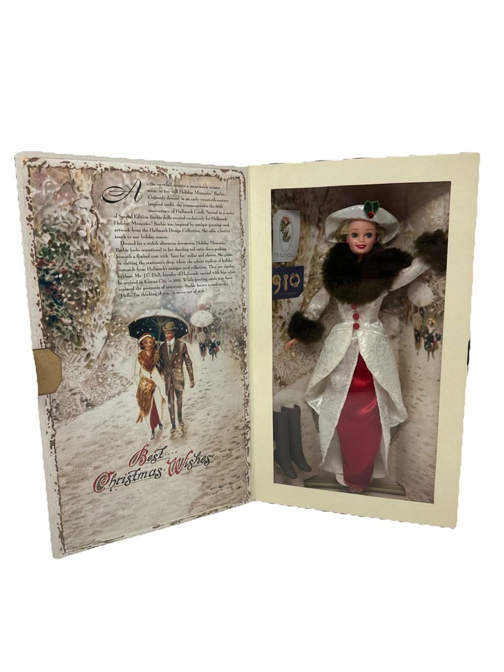 Never opened Barbie Holiday Memories Hallmark Special Edition1995