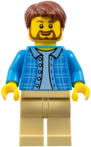 MINIFIGURE LEGO CITY TOWN CHILD PAPA' DAD twn235 - Imagen 1 de 1