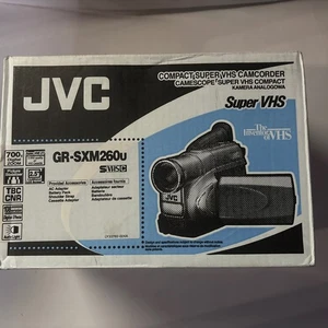 JVC GR-SXM260U Compact Super VHS Video Camcorder New - Picture 1 of 8