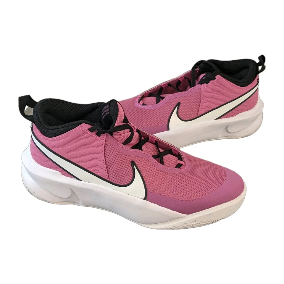 Кроссовки баскетбольные Nike Team Hustle D 10 большие детские CW6735-602 Cosmic Fuchsia 6,5 лет - Изображение 1 из 1