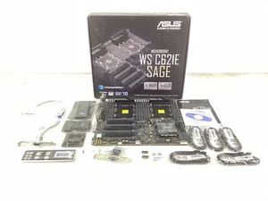 ASUS WS C621E SAGE (BMC) Motherboard, Socket P, 2-CPU Support - WS C621E SAGE - Picture 1 of 4