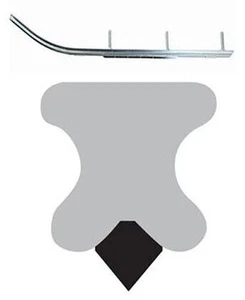 Stud Boy Shaper Bars for Pilot R2 Skis - 4.5in. Snowmobile DOO-S2567-45 - Picture 1 of 3