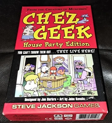 Chez Chez Geek - House Party Ed - Juegos Steve Jackson - LEER DESCRIPCIÓN Foto 1 de 4