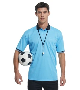 Men's Umpire Shirts Official Softball & Baseball Referee Jersey Costume Short... - Picture 1 of 7