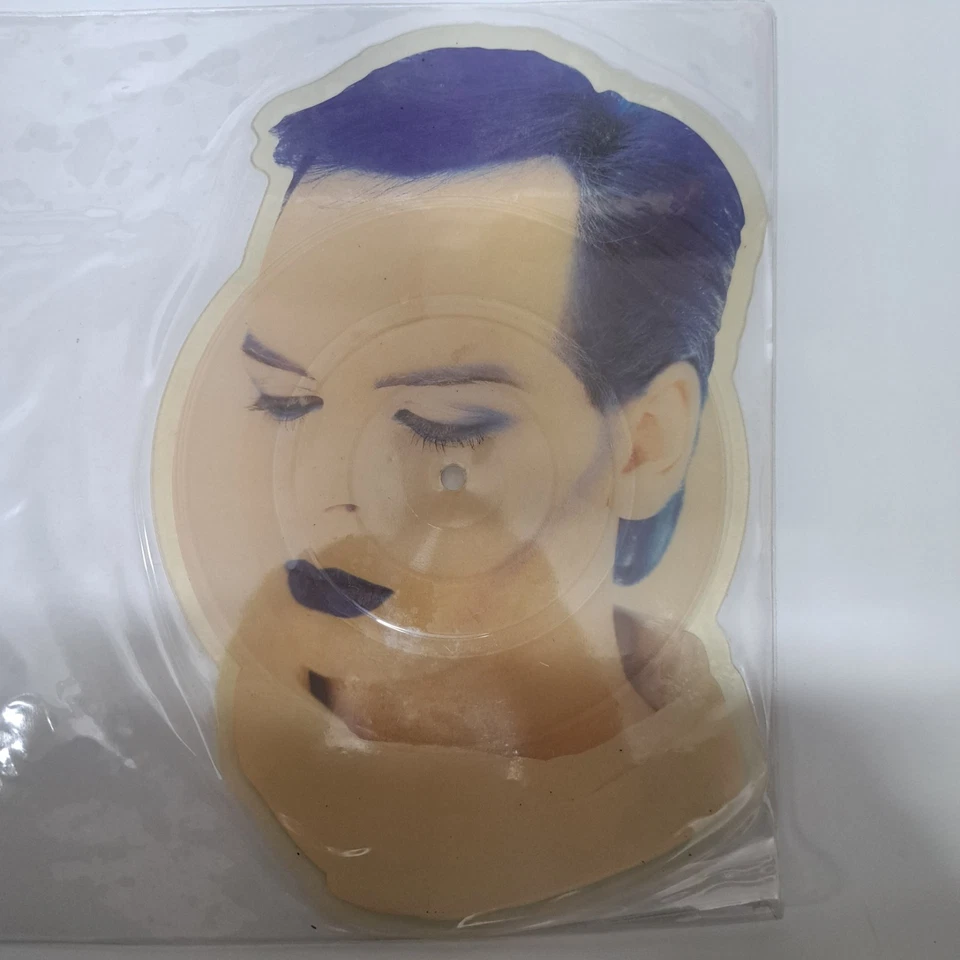 GARY NUMAN-BERSERKER (1984 LIMITED EDITION-SHAPED PICTURE PIC DISC 7") NM - Image 1 of 4