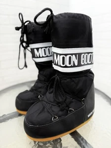Moon Boot The Original Botas de Nieve Negras Talla 3 6-5 - Imagen 1 de 18