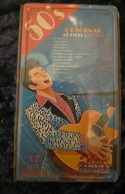 50"S ORIGINAL ARTISTS & SONGS*1989 CASSETTE CLASSY CLASSICS CC50-12 SEALED  - Image 1 of 2