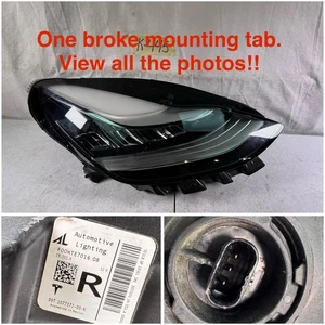 2017 - 2020 Tesla Model 3 Y OEM Headlight Right Passenger Full LED 1077372-00-K - Picture 1 of 24