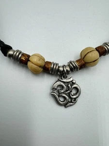 Collar colgante religioso hindú tono plata - Imagen 1 de 7