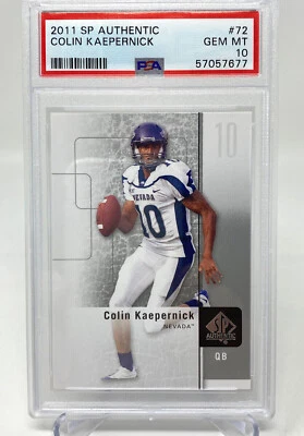 2011 Colin Kaepernick  #72  Rookie Card - PSA 10 - Image 1 of 4
