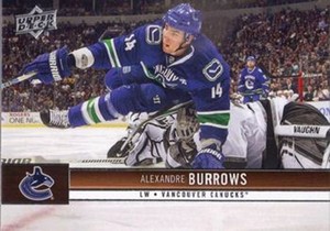 #180 Alexandre Burrows - Vancouver Canucks - 2012-13 Upper Deck Hockey