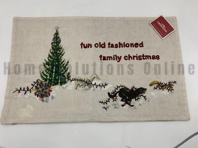 Pottery Barn National Lampoon’s Christmas Vacation™ Lumbar Pillow Cover #8961D - Image 1 of 4