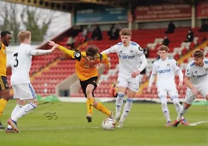 Football - Charlie Cresswell - Hand Signed 12x8 Photograph - Leeds United COA - Picture 1 of 1