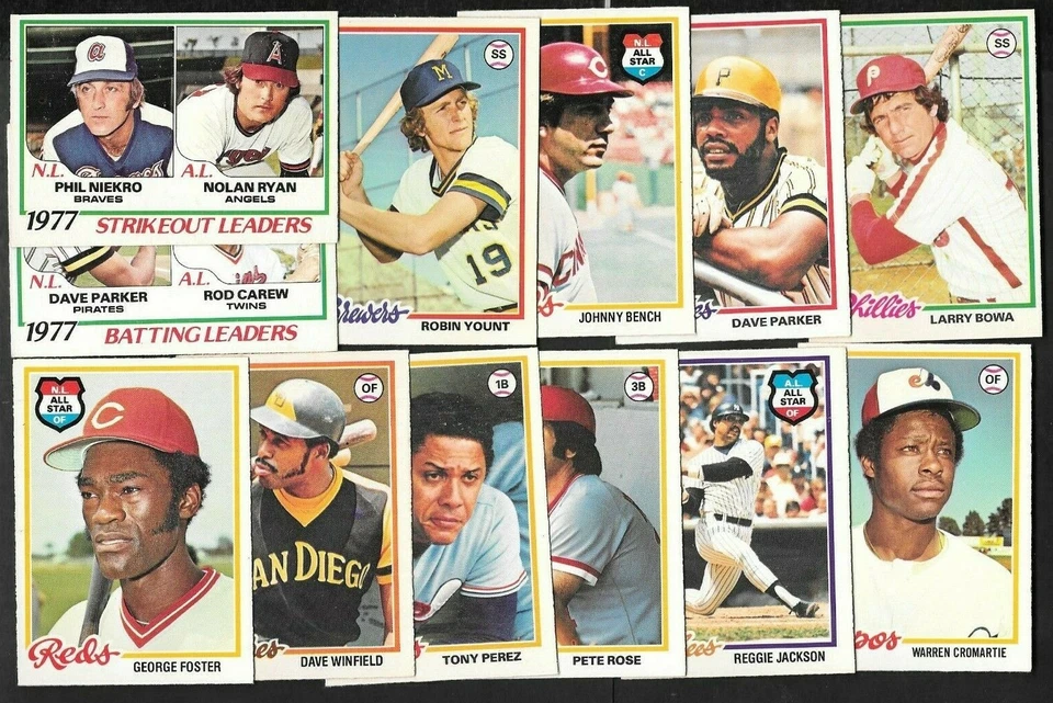 1978 OPC O PEE CHEE TOPPS MLB BASEBALL CARD ERROR & VARIATION 1-121 SEE LIST - Image 1 of 1
