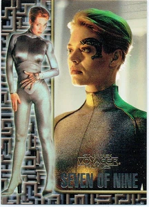STAR TREK VOYAGER PROFILES 7 OF 9 CARD NUMBER 3 - Picture 1 of 1