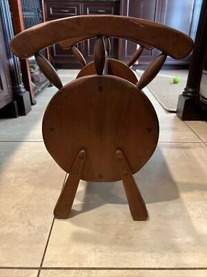 Soporte de Revista MCM De Colección Años 60 Arce Heywood Wakefield/Cushman Estilo Colonial Foto 1 de 4