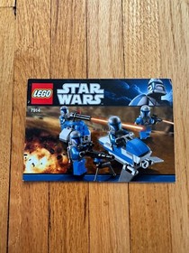 Lego Star Wars Mandalorian Battle Pack (7914) Instruction Booklet Only