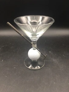 Golfball Martini Gläser Höhe 6" Breite 4" - Bild 1 von 3