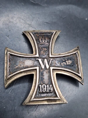 EK1 Eiserne Kreuz 1. Klasse 800er Punze Gewölbt Selten - Bild 1 von 4