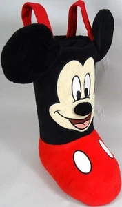 Mickey Mouse Boot Standing Xmas Stocking Halloween Candy Bucket Easter Basket - Picture 1 of 10
