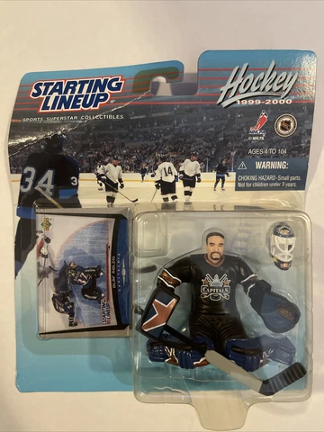 1999 NHL Starting Lineup Olaf Kolzig Washington Capitals SLU Figure & Card Cover