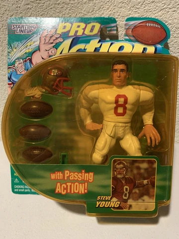 Starting Lineup 1999 Pro Action  Steve Young San Francisco 49ers Cover