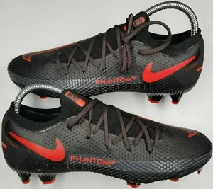 Nike Phantom GT Pro FG Soccer Cleats Black Red CK8451-060 Womens Sz 7 - Picture 1 of 5