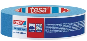 Cinta de pintor estándar TESA cinta de crepé cinta de cubierta azul 30 mm x 50 m - Imagen 1 de 1