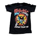 Hot Topic Motley Crue Adult Small Japan Tour 85 Graphic T Shirt Black