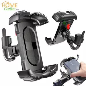 Bike Motorcycle Phone Mount Bicycle Holder Handlebar for iPhone Samsung Scooter - Picture 1 of 9