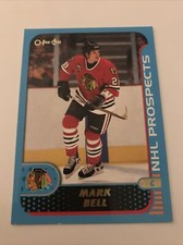 2001 NHL Card, Mark Bell, Prospects OPC, Chicago 