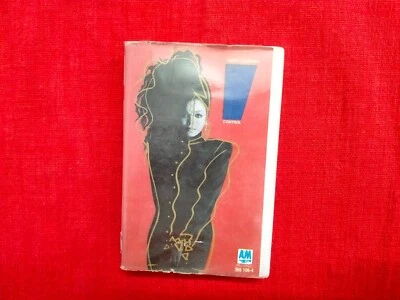 Janet Jackson Control RARE orig Cassette tape INDIA indian Clamshell Polygram - Image 1 of 4