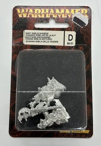 Warhammer Fantasy Night Goblin Shamens *NIP* 89-51 D Games Workshop 2004 Metal - Picture 1 of 4