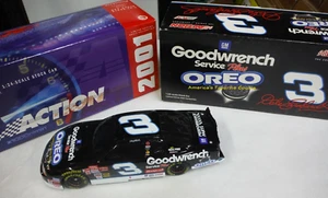 DIECAST NASCAR DALE EARNHARDT #3 OREO GOODWRENCH 01 MONTE CARLO NEGRO 1:24 X2-17 - Imagen 1 de 7