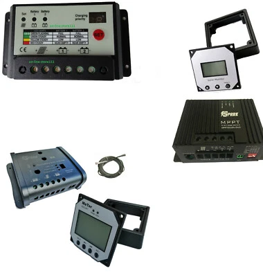 Regolatore/regolatore di carica solare doppia batteria 20A per batterie 12V o 24V - Immagine 1 di 3