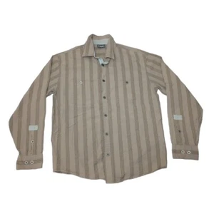 Cabela's Herren Large Hemd Knopfleiste Langarm gestreift 100% Baumwolle - Bild 1 von 9
