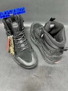 VANS ULTRA RANGE EXO HIGH MTE 3 GORE TEX TRIPLE BLACK OUT GTX BOOTS SK8 SZ 12 - Picture 1 of 7