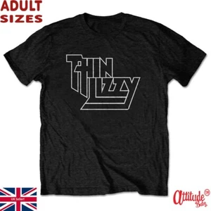 Camiseta Delgada Lizzy-Adulto Unisex-Delgada Logotipo Original-Oficial Camisetas - Imagen 1 de 1