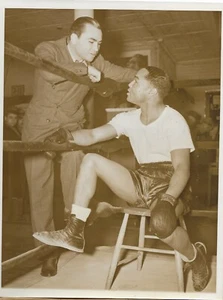 Foto Henry Armstrong Barney Ross Vintage Prensa Boxeo Años 30 Campeones del Mundo - Imagen 1 de 2