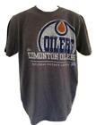New Edmonton Oilers Youth Sizes S-M-L-XL Gray Shirt