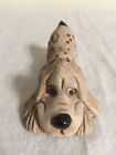 Clay Dog Figurine