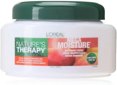 L'Oreal Natures Therapy Mega Crema Nutritiva Hidratante, 16 oz (Paquete de 2 x 16 oz) Foto 1 de 2