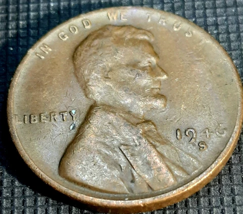 1946 s wheat penny error S OVER D VARIETY #1 Cover
