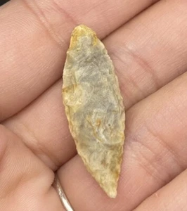 MLC s1802 Neolithic Gempoint Arrowhead Sahara Desert Africa Old Artifact - Imagen 1 de 4
